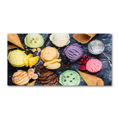 Plexiglas foto Kleurrijk ijs