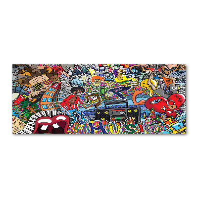 Foto op plexiglas Muzikale collage