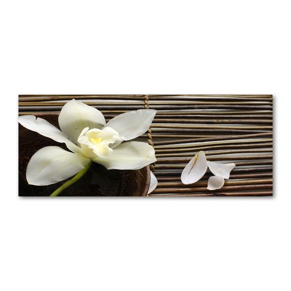 Schilderij op acrylglas Orchidee