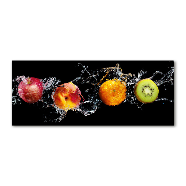 Foto in plexiglas Fruit en water