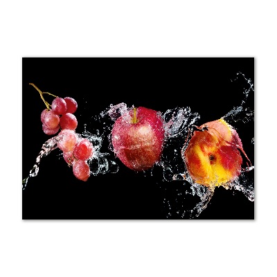 Foto in plexiglas Fruit en water