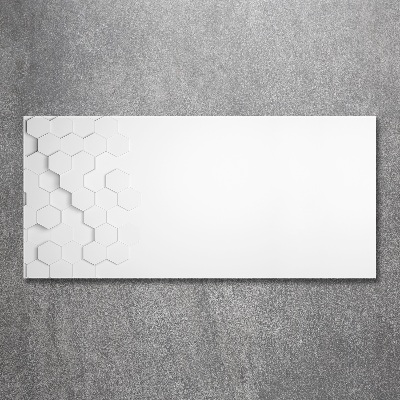 Obraz zdjęcie szkło akryl Sześciokąty tło