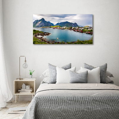 Plexiglas schilderij Lofoten in Noorwegen