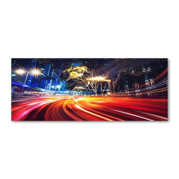 Plexiglas schilderij Snelheid in de stad