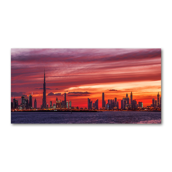 Foto plexiglas Zonsondergang Dubai