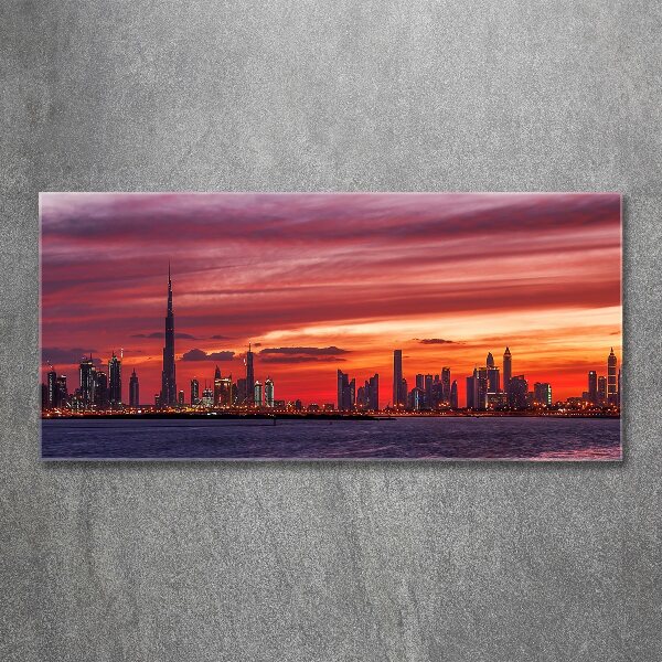 Foto plexiglas Zonsondergang Dubai