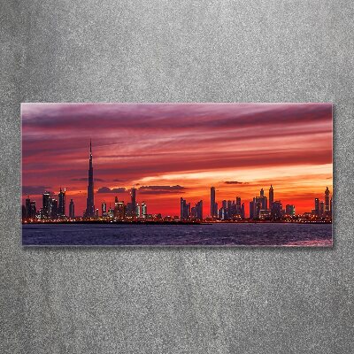 Foto plexiglas Zonsondergang Dubai