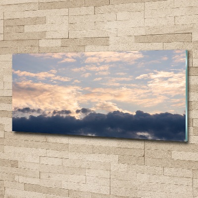 Foto plexiglas Wolken aan de hemel