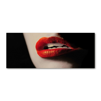 Foto plexiglas Rode lippen
