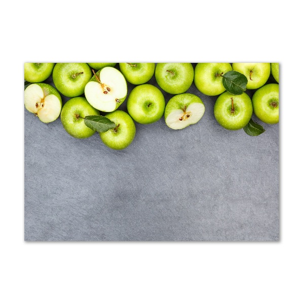 Foto op plexiglas Groene appels