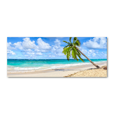 Schilderij op acrylglas Tropisch strand