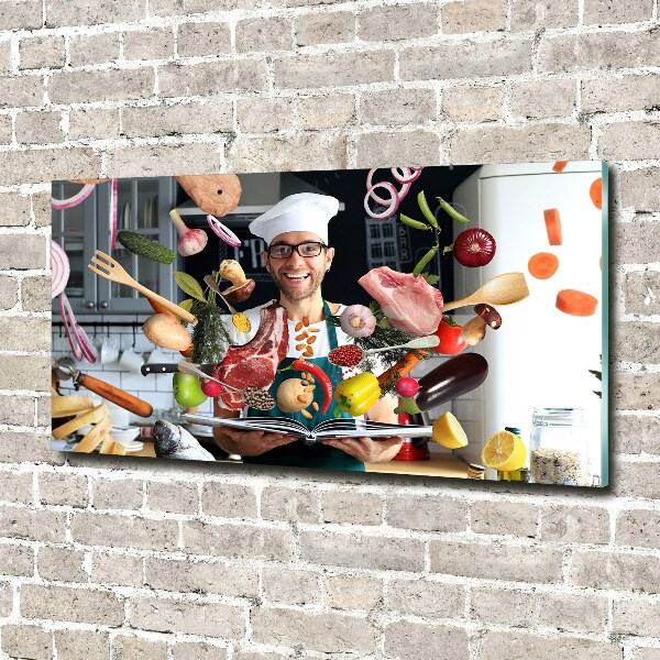 Plexiglas foto recepten van de chef