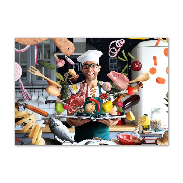 Plexiglas foto recepten van de chef