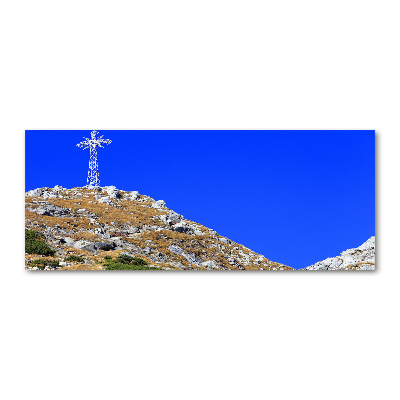 Foto obraz szkło akryl Giewont Tatry