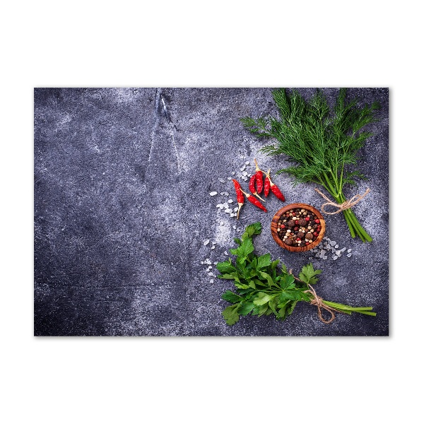 Plexiglas schilderij Kruiden en specerijen