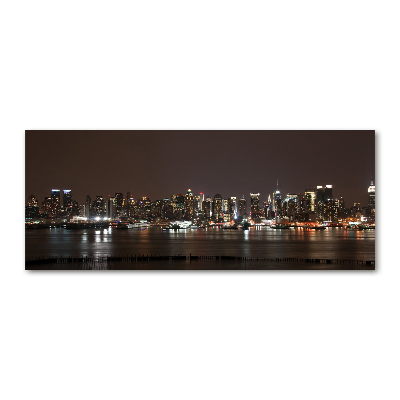 Foto plexiglas New York 's nachts