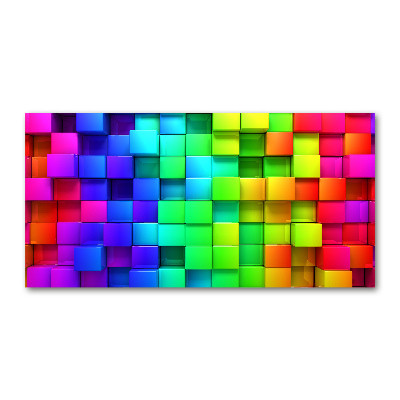 Plexiglas schilderij Kleurrijke dozen