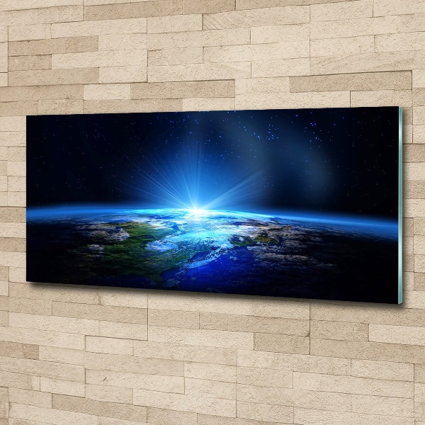 Schilderij op acrylglas Planeet Aarde