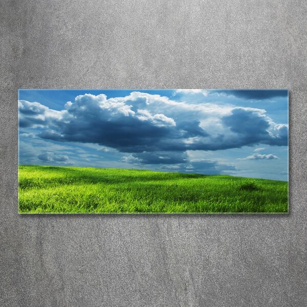 Plexiglas foto Onweerswolken