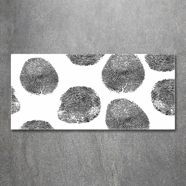 Plexiglas schilderij Vingerafdrukken