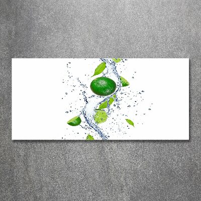 Plexiglas schilderij Limoenen en water