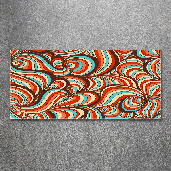 Foto obraz szkło akryl Wirujący wzór