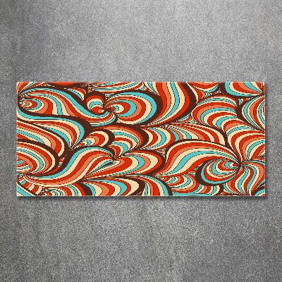 Foto obraz szkło akryl Wirujący wzór