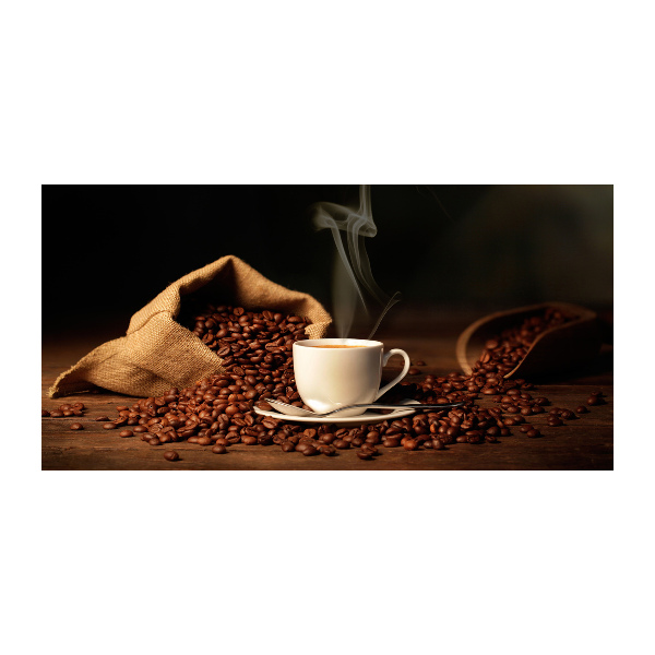 Foto plexiglas Koffie in een kopje