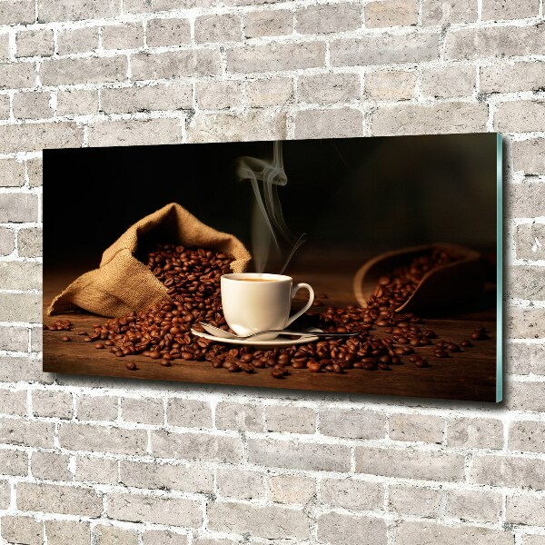 Foto plexiglas Koffie in een kopje