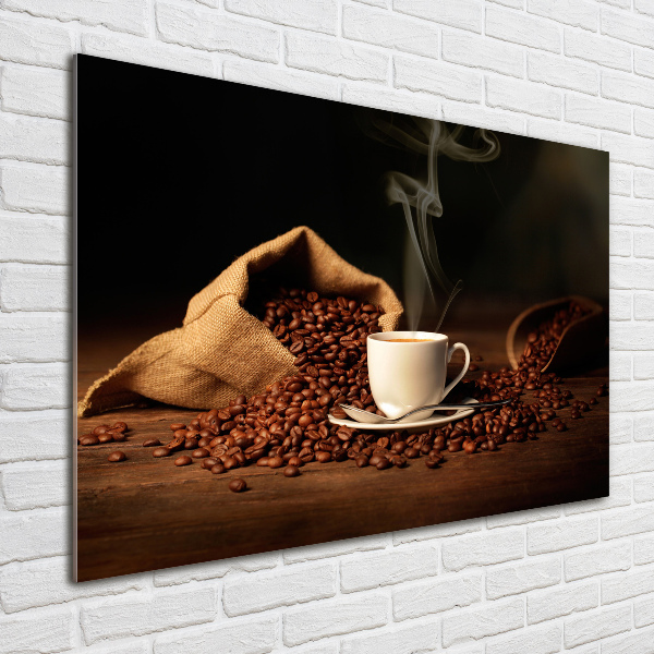 Foto plexiglas Koffie in een kopje