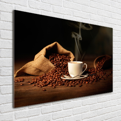 Foto plexiglas Koffie in een kopje