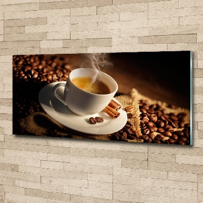 Foto in plexiglas Koffie in een kopje