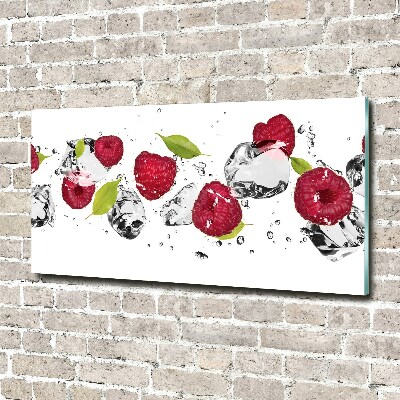 Plexiglas foto Framboos en water