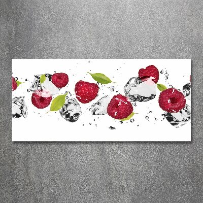 Plexiglas foto Framboos en water