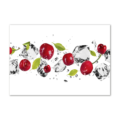 Foto plexiglas Kersen en water