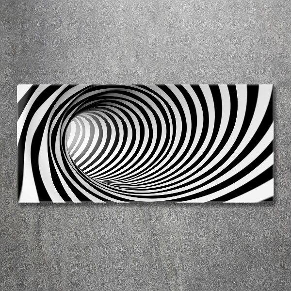 Foto in plexiglas 3D-tunnel