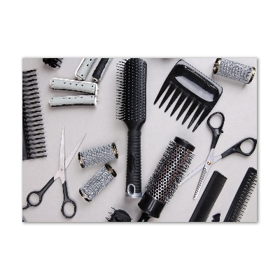 Schilderij op acrylglas Kappersgereedschap