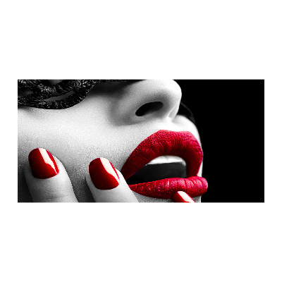 Plexiglas schilderij Kanten masker