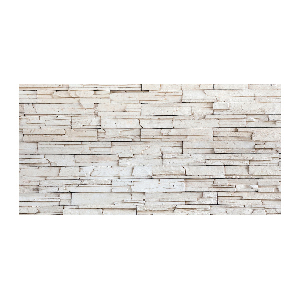 Obraz zdjęcie akryl Biała ściana kamień