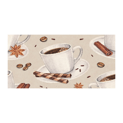 Foto plexiglas Een kopje koffie