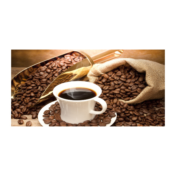 Foto in plexiglas Een kopje koffie