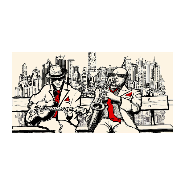 Foto in plexiglas New York Jazz