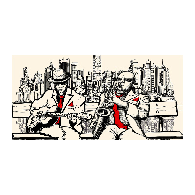 Foto in plexiglas New York Jazz