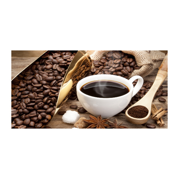 Foto plexiglas Een kopje koffie