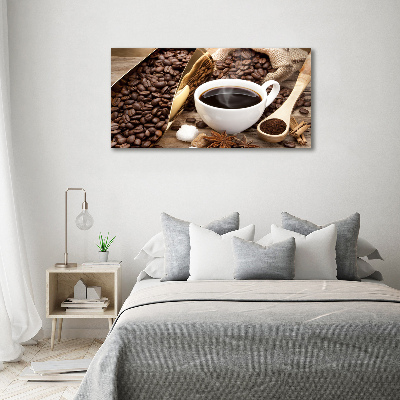 Foto plexiglas Een kopje koffie