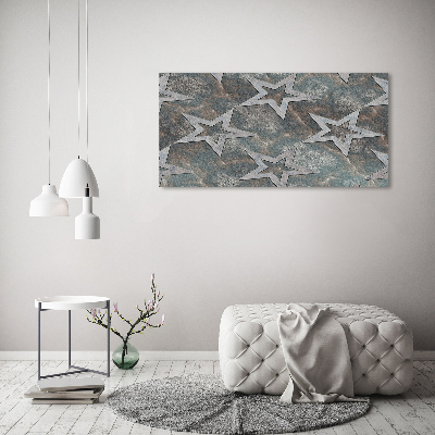 Obraz zdjęcie szkło akryl Kamienne gwiazdy