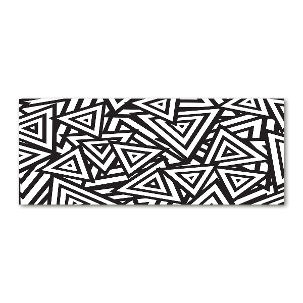 Foto in plexiglas Achtergrond met driehoeken