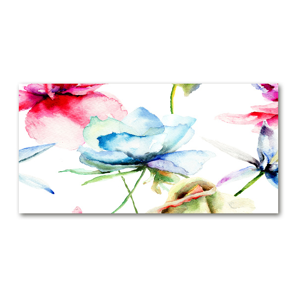 Foto in plexiglas Klaprozen