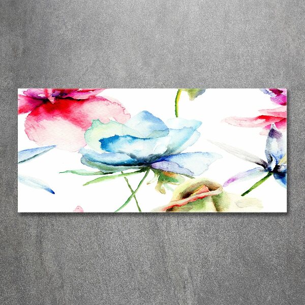 Foto in plexiglas Klaprozen