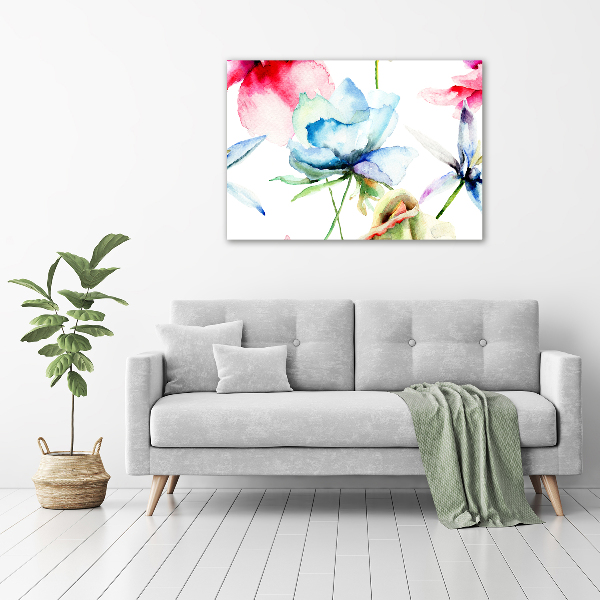 Foto in plexiglas Klaprozen